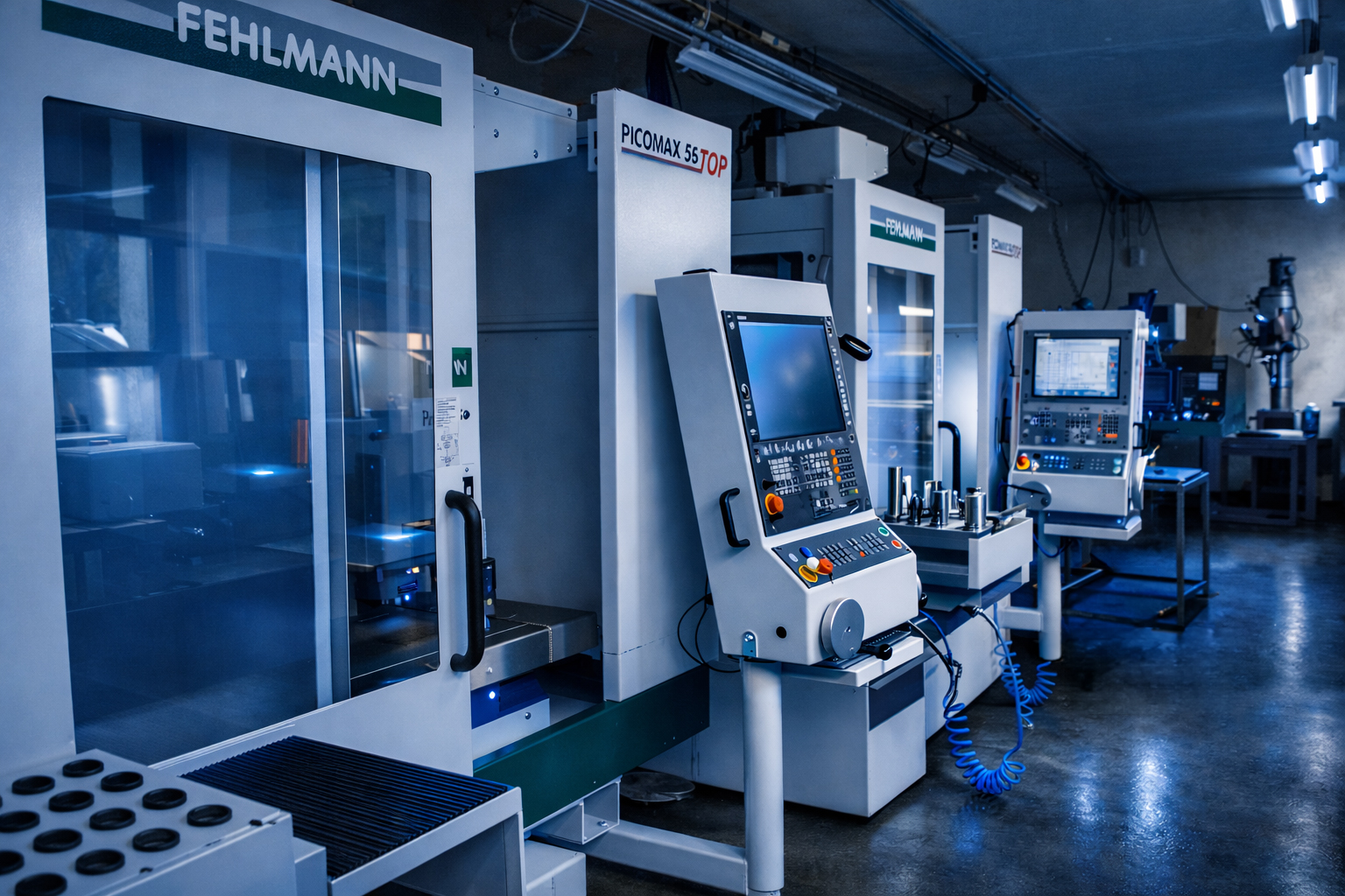 Un parc machines de point