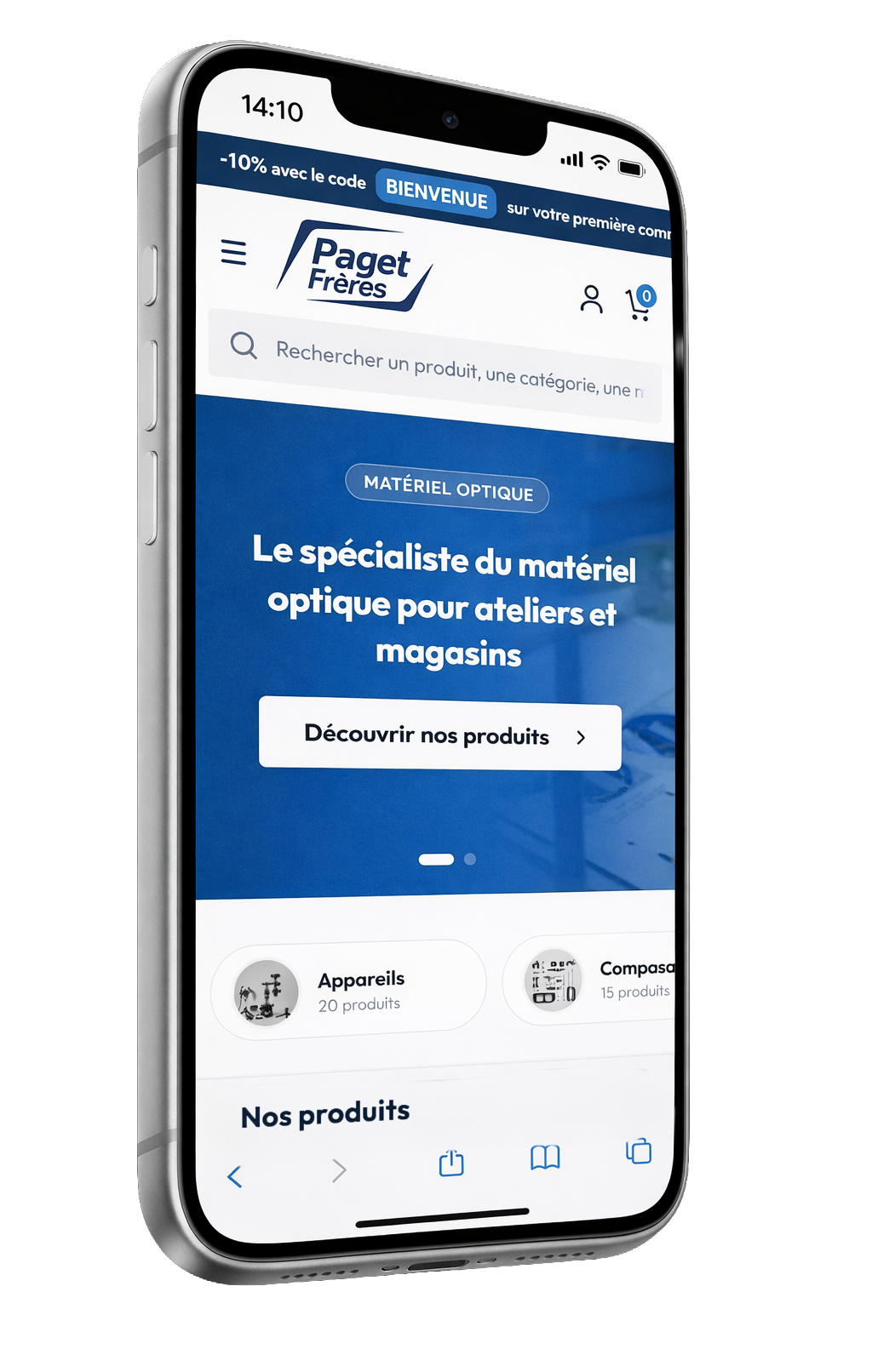 Découvrez notre gamme d'équipements optiques