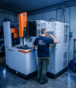 Un parc complet de machines pour la mécanique dans le Jura
